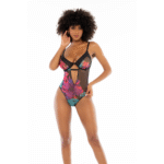 Body Mapalé à imprimé floral noir – Image 11