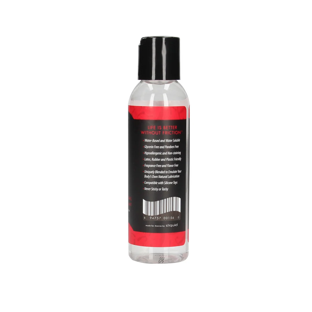894757001560-5 Lubrifiant anal à base d’eau, spécialement conçu pour les jeux anaux, sans parfum et sans goût, 125 ml, Aneros – Image 1