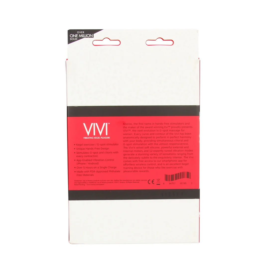 Vibromasseur duo mains libres Vivi Aneros – Image 3