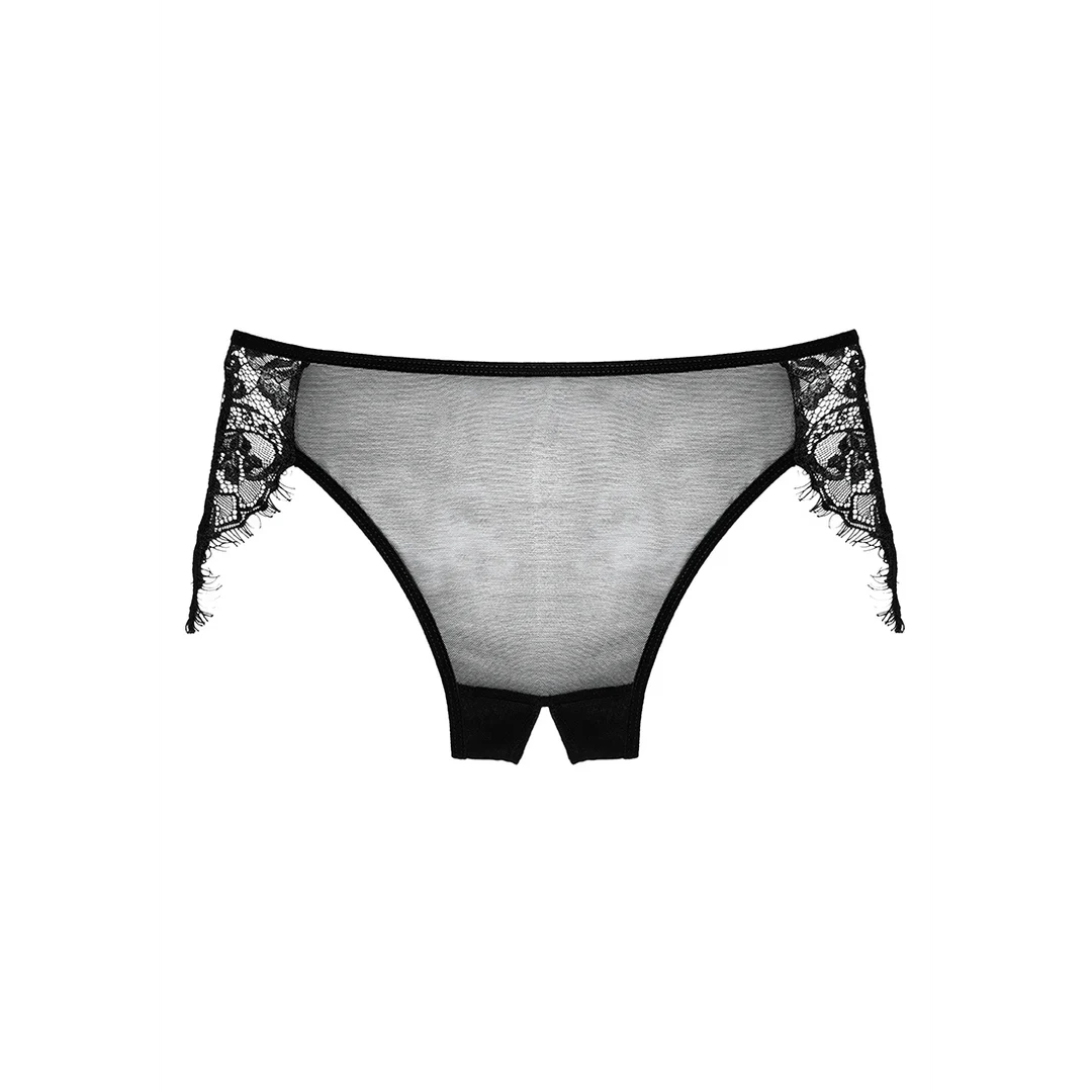 Culotte ouverte Lavish avec dentelle – Image 2