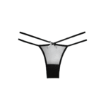Collant transparent à lanières pour un look espiègle – Naughty Vanilla