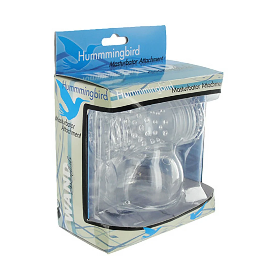 Embout de masturbation en forme de tube à picots doux pour stimulateur wand – Mastubator Aansluiting XR Brands – Image 1