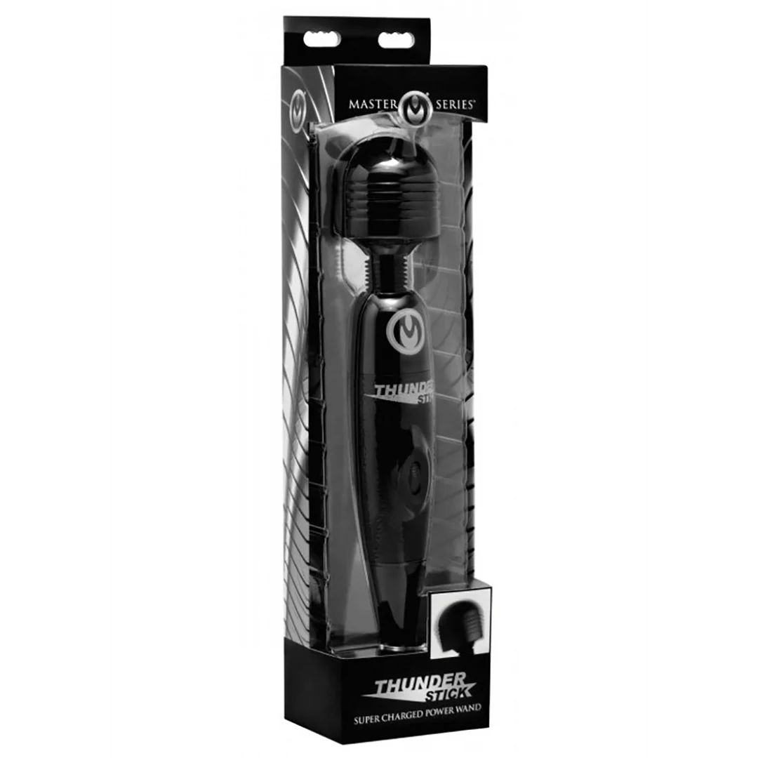 AD247-2 Vibromasseur wand à vitesse variable et vibrations intenses XR Brands Thunder Stick XR Brands – Image 1