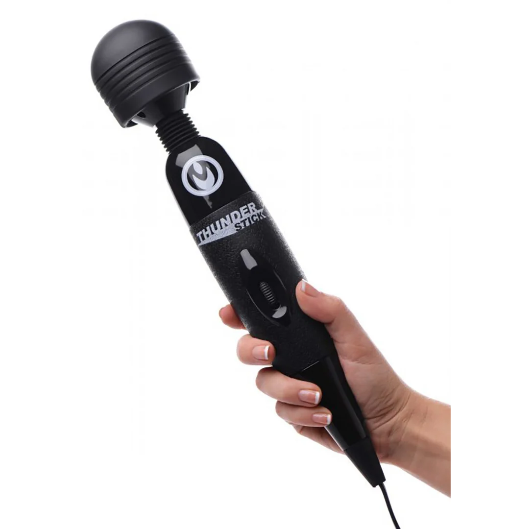 Vibromasseur wand à vitesse variable et vibrations intenses XR Brands Thunder Stick XR Brands – Image 3