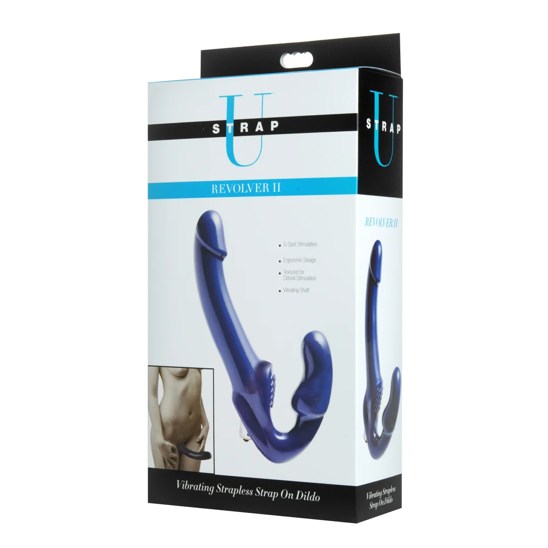 AE170-2 Vibromasseur sans sangle, gode vibrant avec embout pour le point G, XR Brands – Image 1