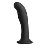 Gode ceinture à pointe courbée – Gode en silicone – Image 4