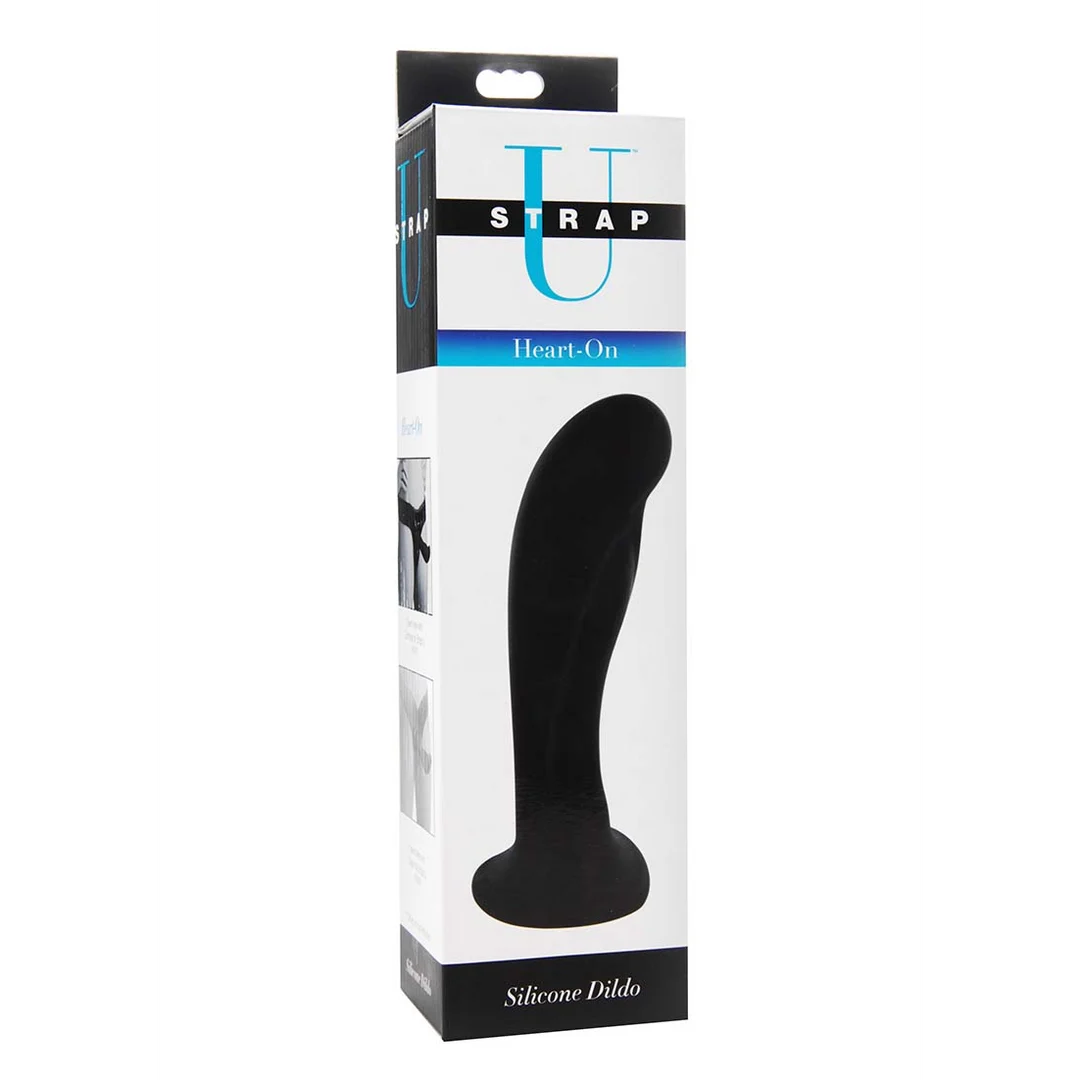 AE580-2 Gode ceinture à pointe courbée – Gode en silicone – Image 1