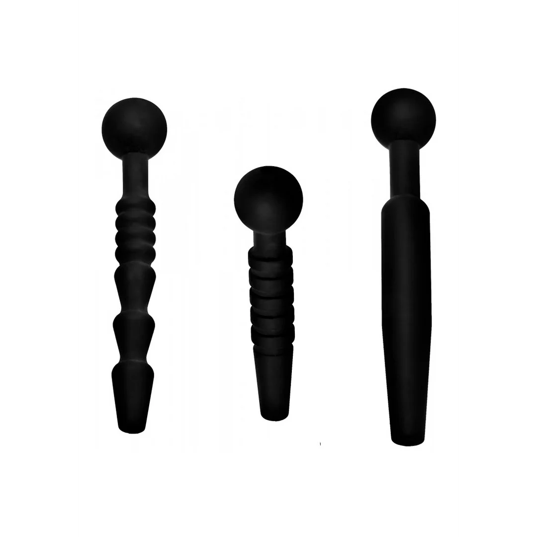 Set de plugs en silicone Donkere Stangen de XR Brands – Image 2