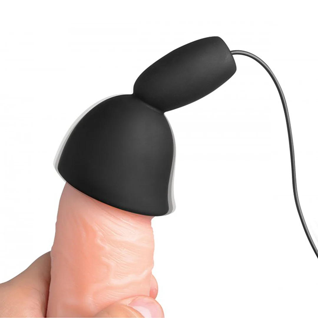 XR Brands Deluxe Silicone Penis Head Teaser – Image 4