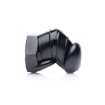 Cage de chasteté noire XR Brands avec clous – Image 2