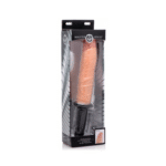 Vibromasseur réaliste, longueur XL, 4 vitesses et 9 modes de pulsation, XR Brands