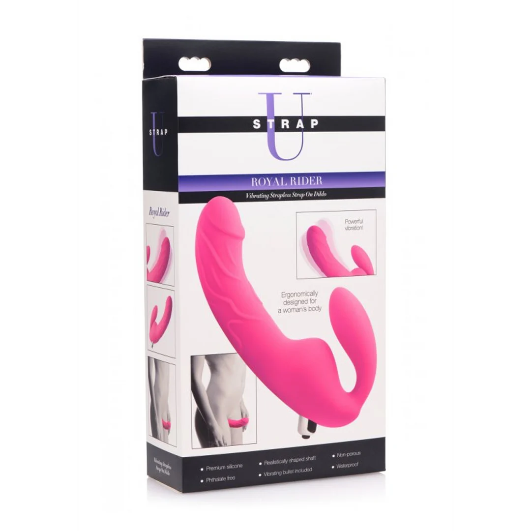 AF467-2 Gode sans harnais Royal Rider de XR Brands – Image 1
