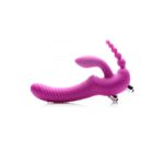 Vibromasseur sans harnais à triple stimulation pour la personne qui le porte et son ou sa partenaire : Regal Rider XR Brands – Image 5