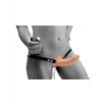 Gode ceinture à harnais ajustable – Supreme Pleasure - Gode double vibrant avec harnais – Image 8