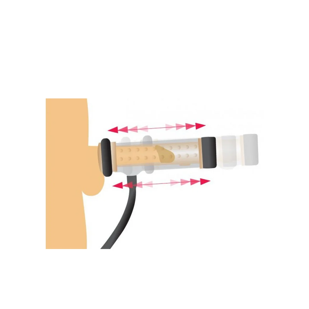 XR Brands Textured Melker Cilinder – Image 4
