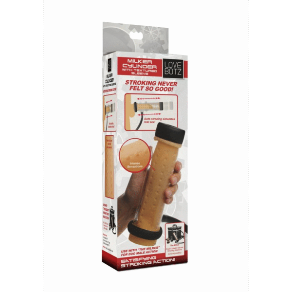XR Brands Textured Melker Cilinder