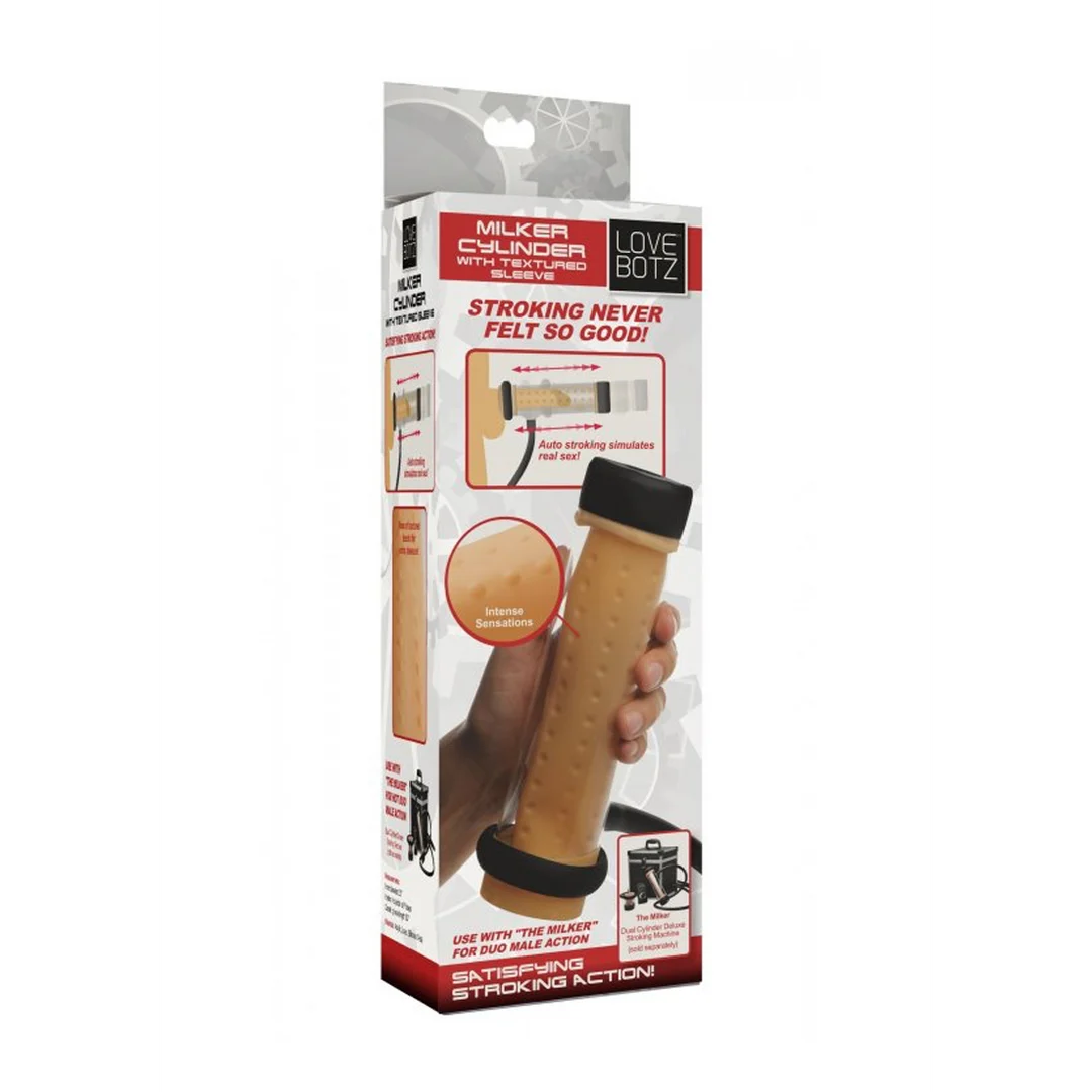 AF498-2 XR Brands Textured Melker Cilinder – Image 1