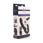 Vibromasseur sans harnais avec télécommande et double moteur XR Brands