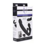 Vibromasseur sans harnais à double moteur et 7 modes, XR Brands Tri Volver XR Brands