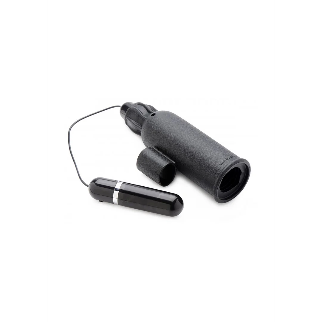 Stroker de poche avec bullet vibrante – Lightning Stroke – Image 4