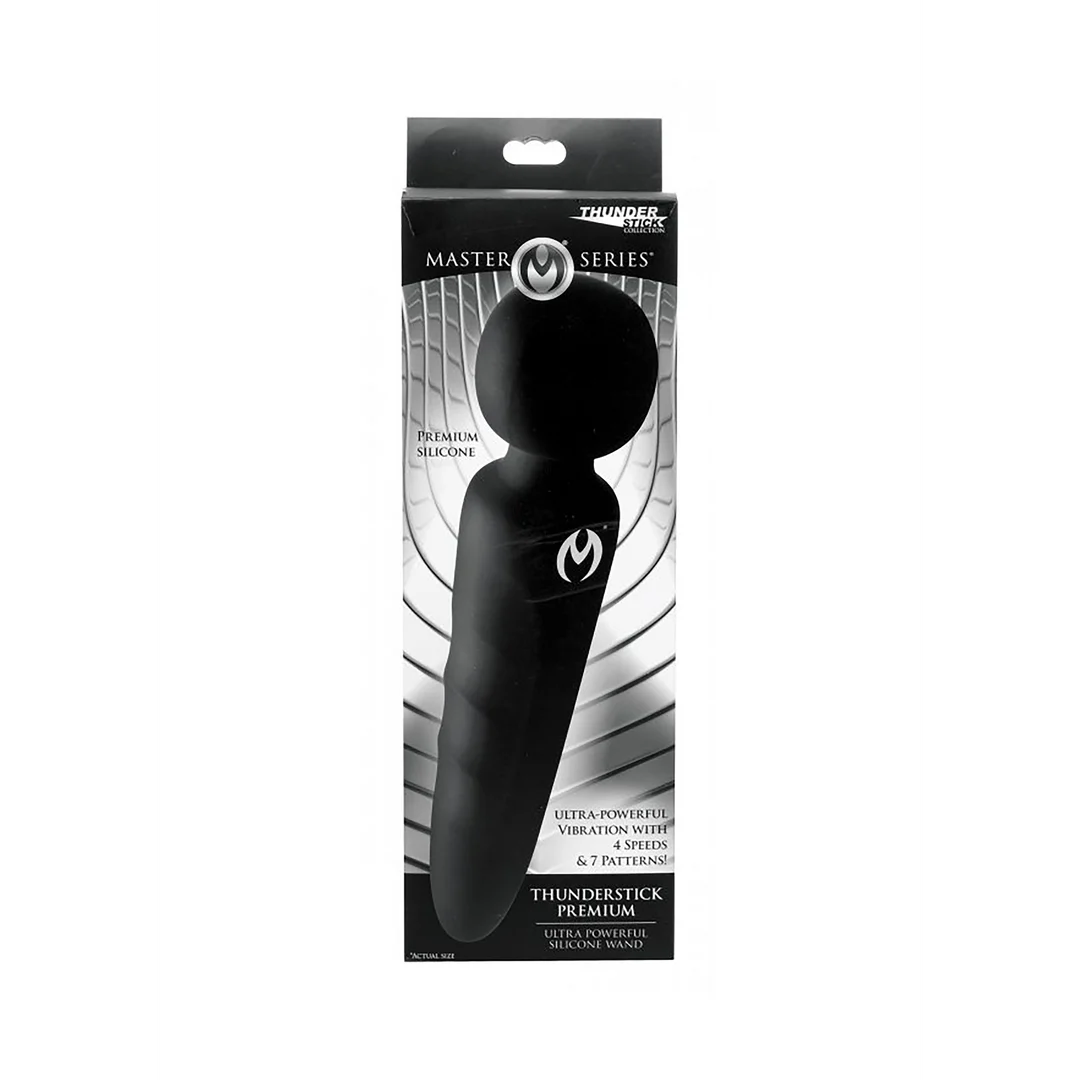 AF950-2 Wand rechargeable en silicone XR Brands Thunderstick – Image 1