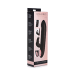 Vibromasseur rabbit à double moteur et billes mobiles – XR Brands