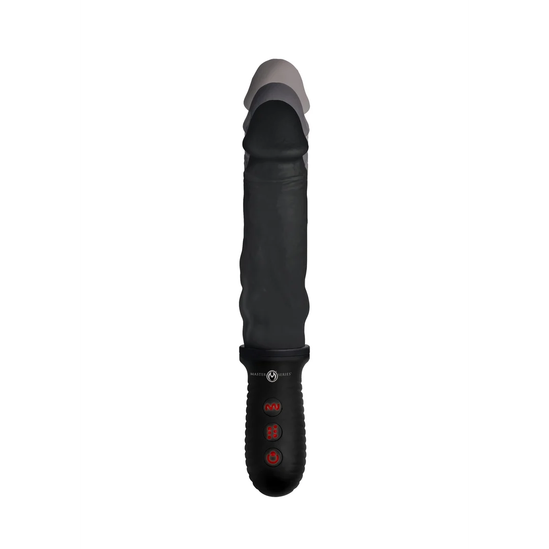 Vibromasseur réaliste avec vibrations et mouvement automatique de va et vient, noir, XR Brands – Image 3