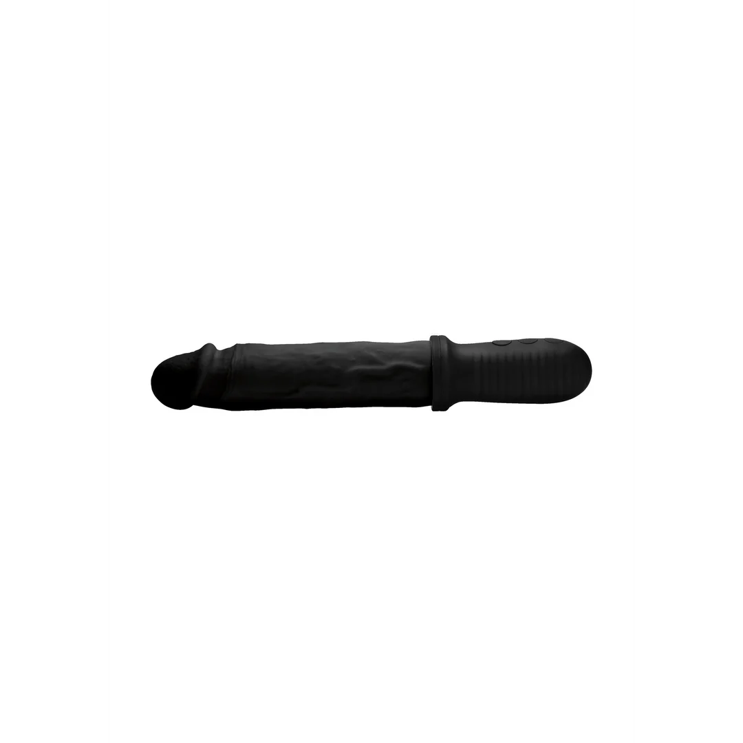 Vibromasseur réaliste avec vibrations et mouvement automatique de va et vient, noir, XR Brands – Image 4