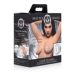 Suceurs de tétons en silicone transparent L