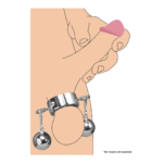 Écarteur de testicules en métal Ball Trap XR Brands – Image 4