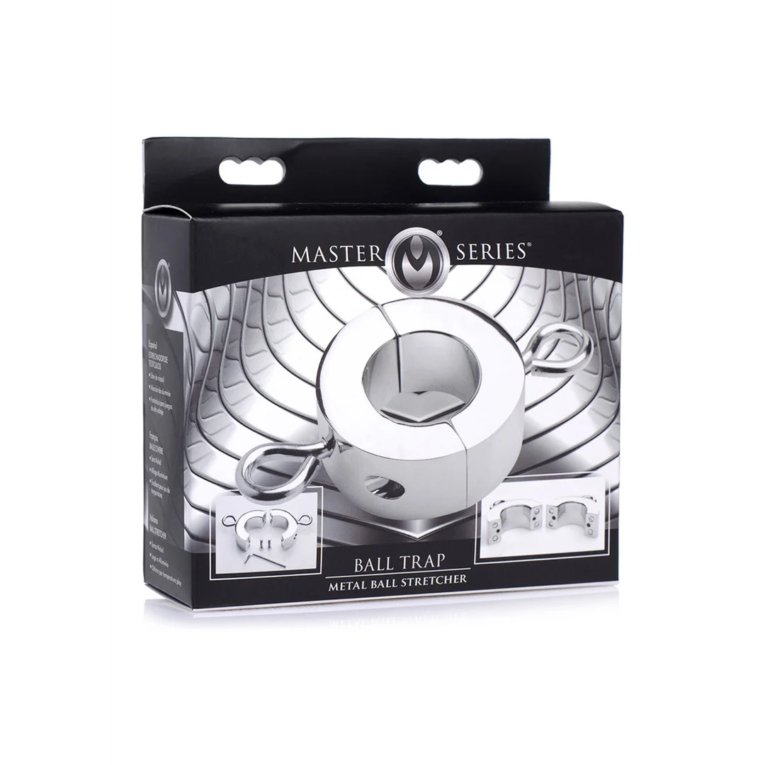 Écarteur de testicules en métal Ball Trap XR Brands – Image 1