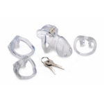 Cage de chasteté avec cadenas sécurisé – Medium – Image 4
