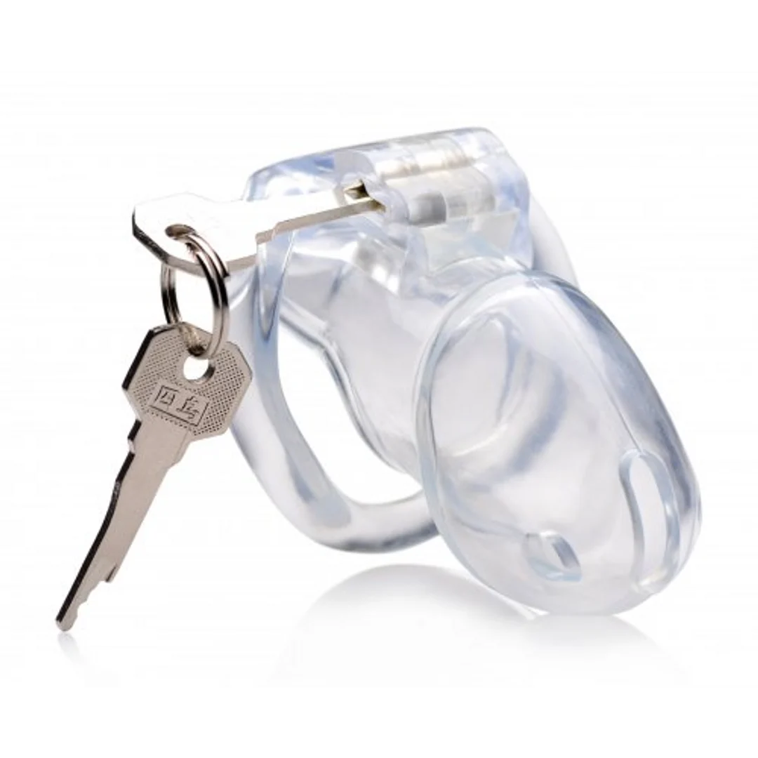 Cage de chasteté avec cadenas sécurisé – Medium – Image 5