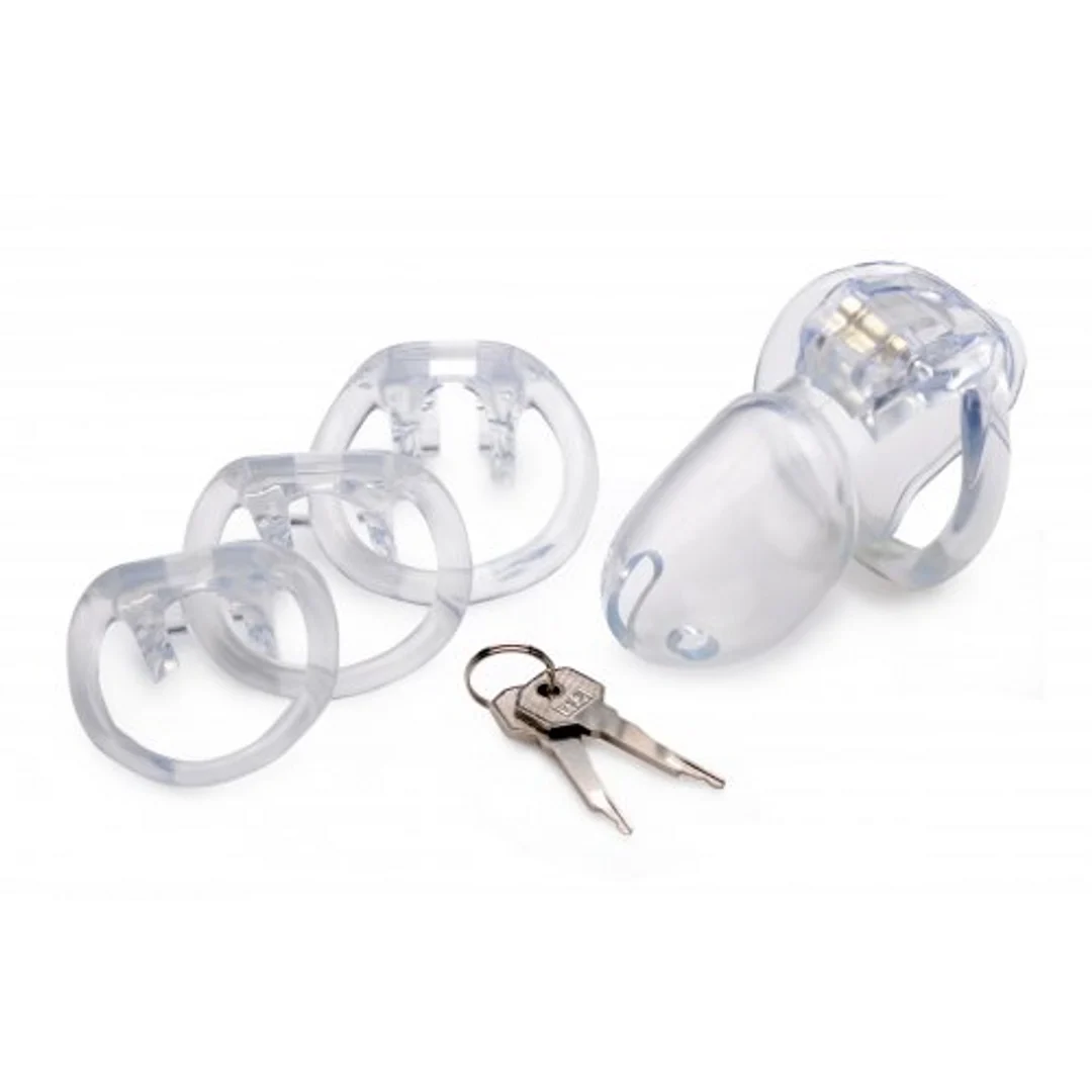 Cage de chasteté avec cadenas sécurisé – Medium – Image 8
