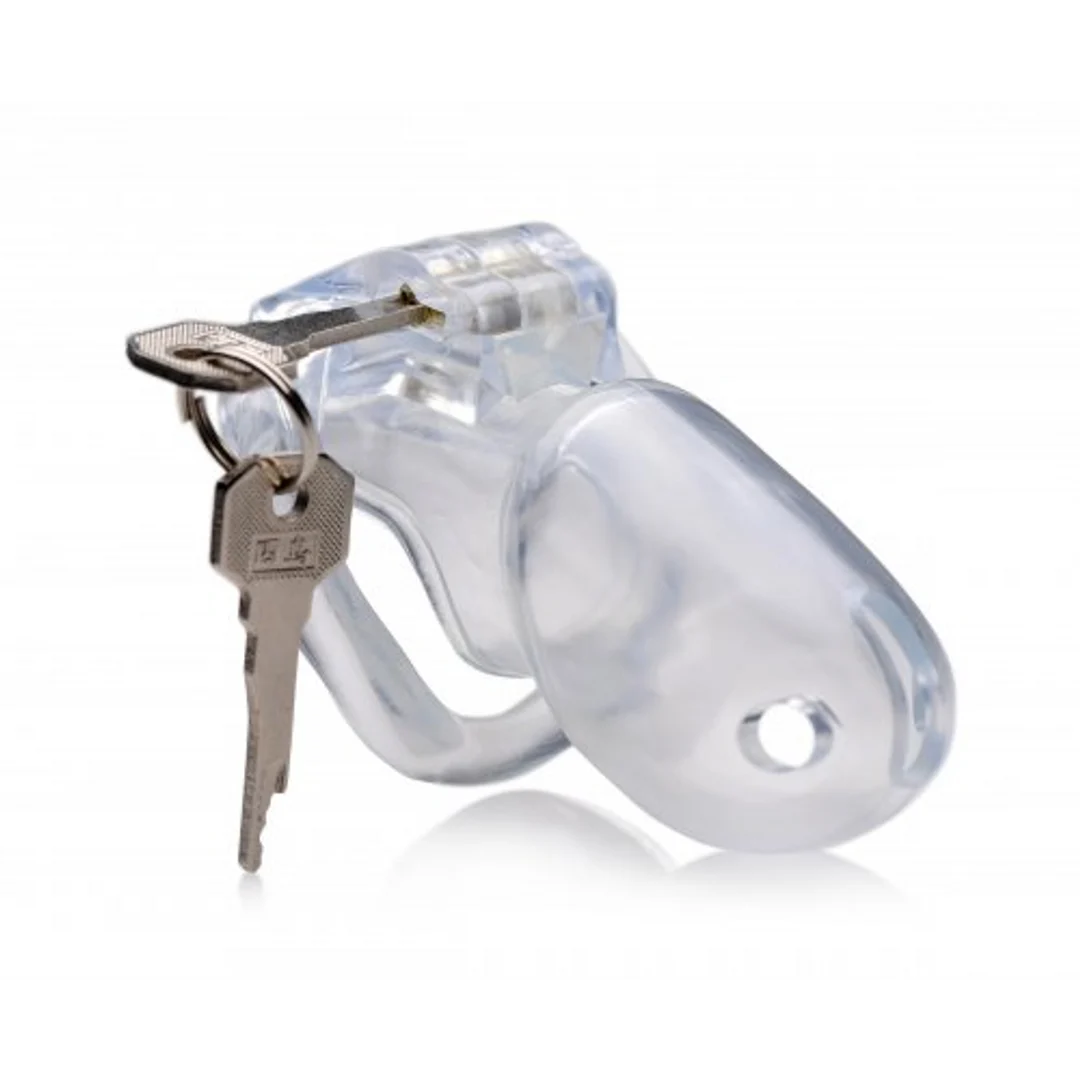 Cage de chasteté avec cadenas sécurisé – Medium – Image 9