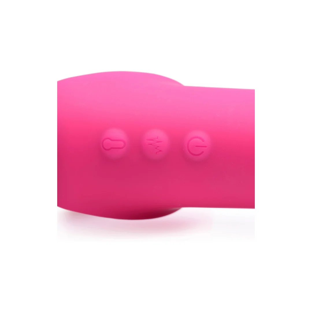 Vibromasseur rabbit à double moteur et commandes indépendantes – XR Brands – Image 3