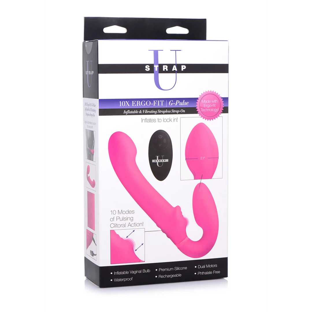 Vibromasseur rabbit à double moteur et commandes indépendantes – XR Brands – Image 1