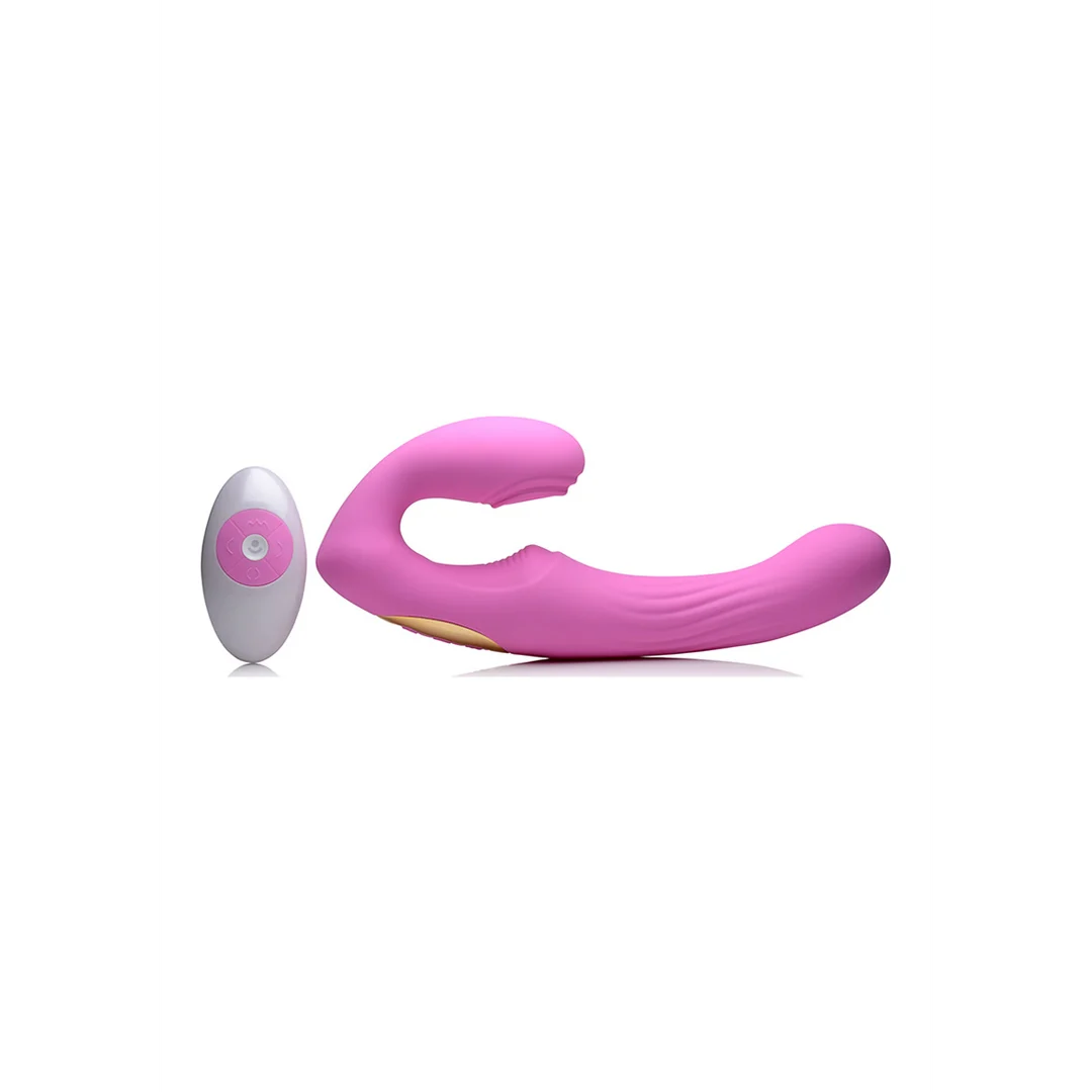 XR Brands U Pulse gode ceinture sans harnais – Image 5