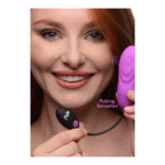 Bullet vibrant rechargeable en silicone à pulsations XR Brands – Image 10