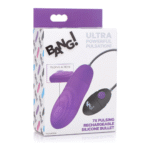 Bullet vibrant rechargeable en silicone à pulsations XR Brands – Image 7
