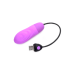 Bullet vibrant rechargeable en silicone à pulsations XR Brands – Image 9