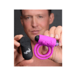 Anneau pénien en silicone XR Brands avec bullet et télécommande – Image 6