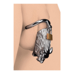 Cage de chasteté avec mécanisme de verrouillage sécurisé – Tiger King – Image 2