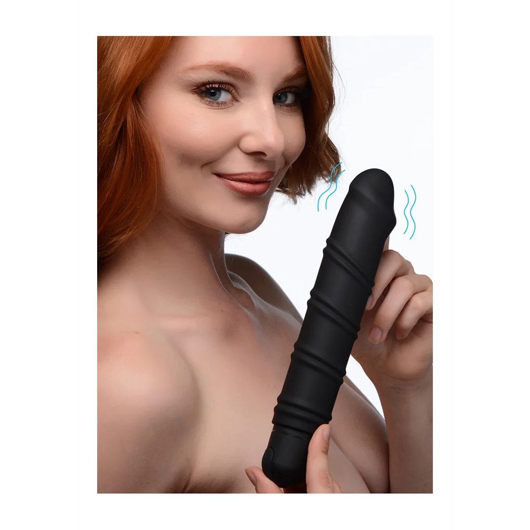 Manchon en silicone XR Brands XL Bullet and Swirl – Image 5