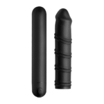Manchon en silicone XR Brands XL Bullet and Swirl – Image 3