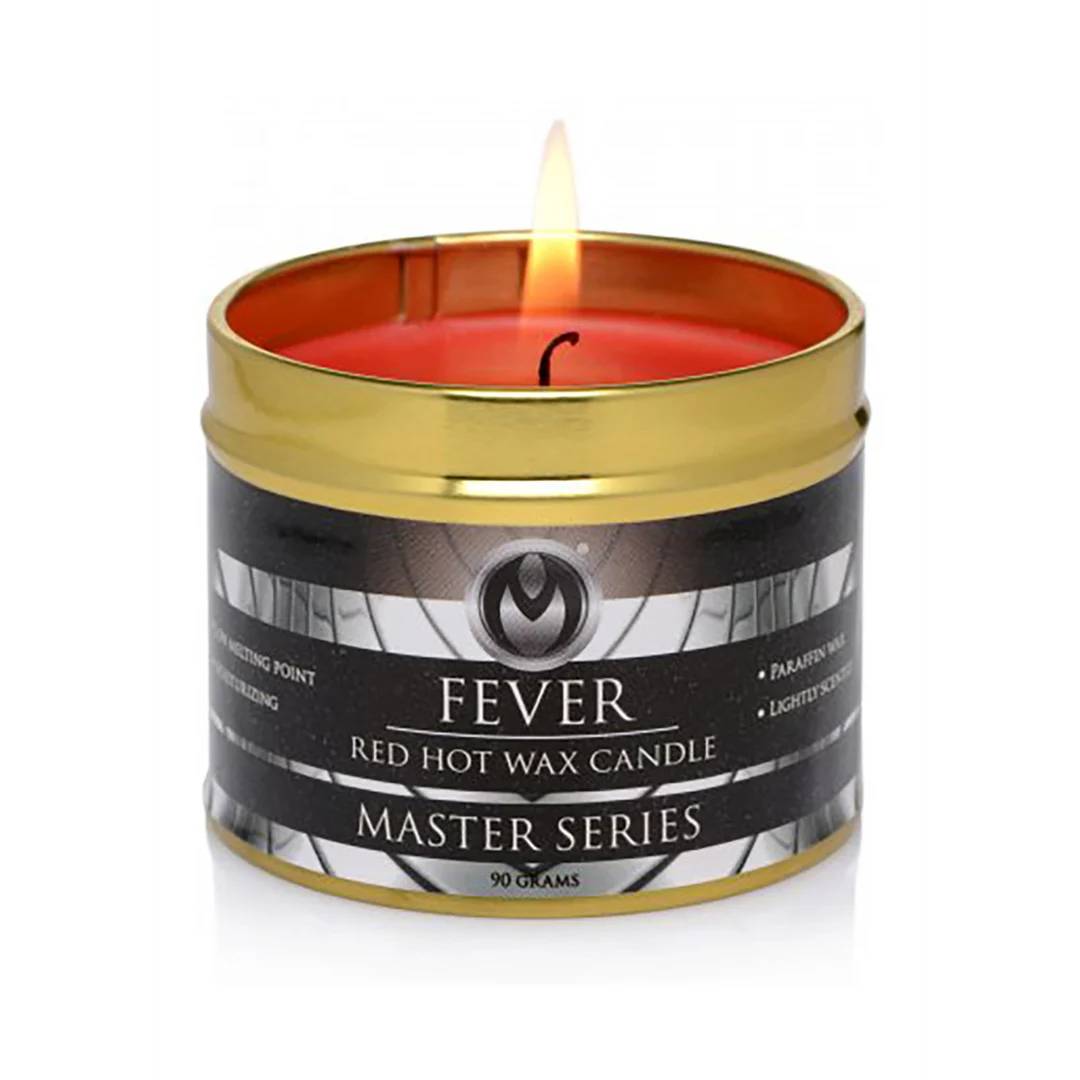 AG651-RED-8 Bougie Fever Red Hot Wax de XR Brands – Image 1