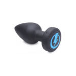 Plug anal vibrant en silicone E Stim Pro avec télécommande – Image 4