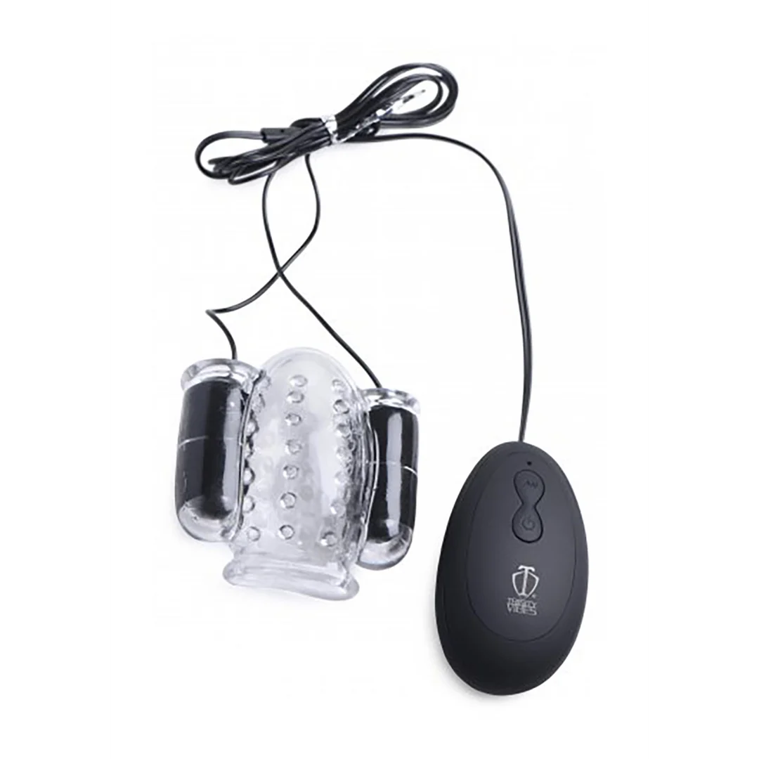 Stimulateur pour gland vibrant Deluxe Dual XR Brands – Image 4