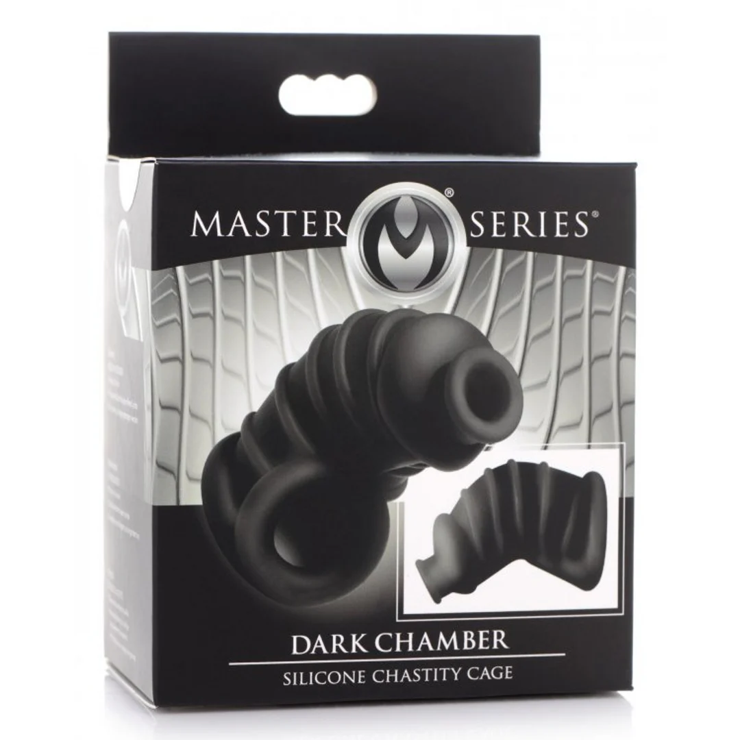 Cage de chasteté en silicone Dark Chamber