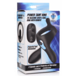 Anneau pénien vibrant avec stimulation du périnée – Power Taint